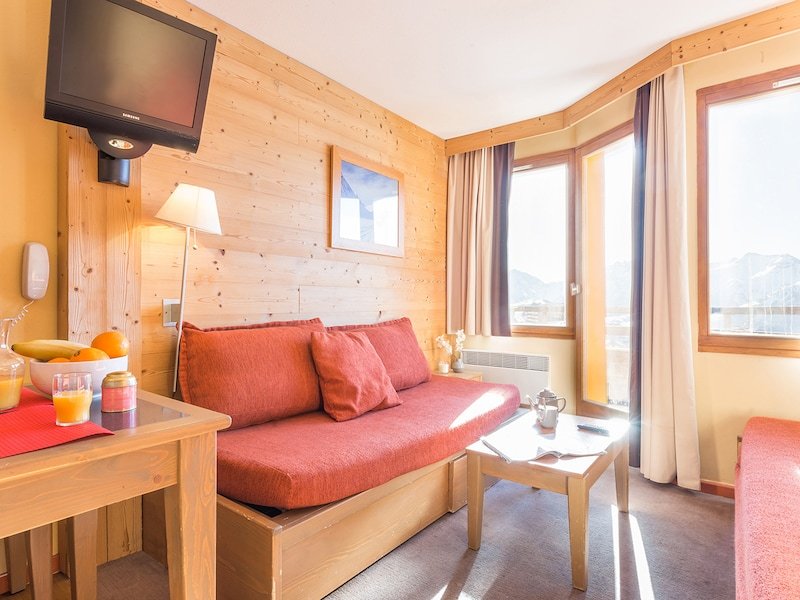 Apartment for 6 people - 1 bedroom + 1 sleeping area - Duplex - Pierre & Vacances Résidence L'Ours Blanc - Alpe d'Huez