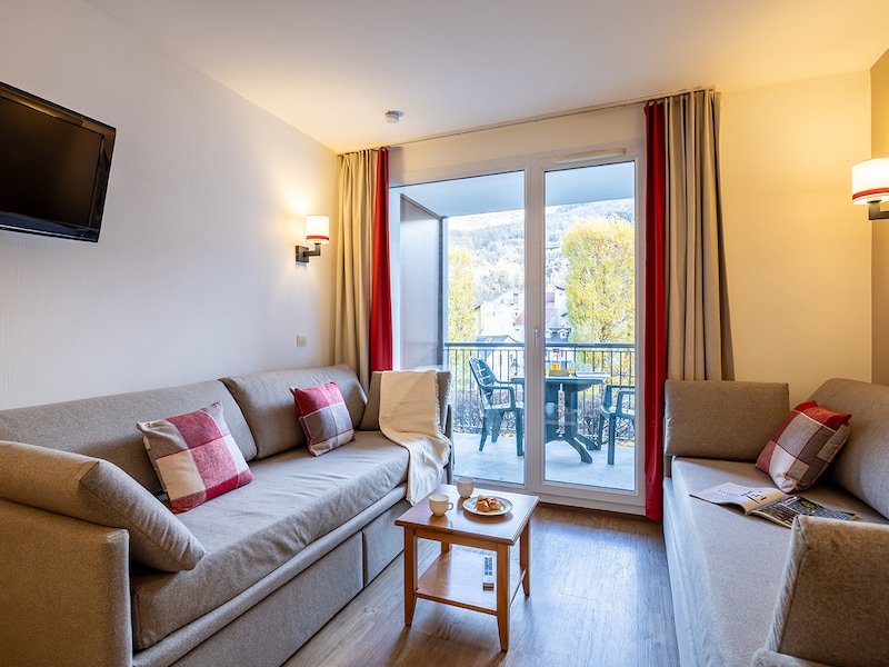 Appartement 4 personnes - 1 chambre  - Pierre & Vacances Résidence Les Trois Domaines - Ax les Thermes