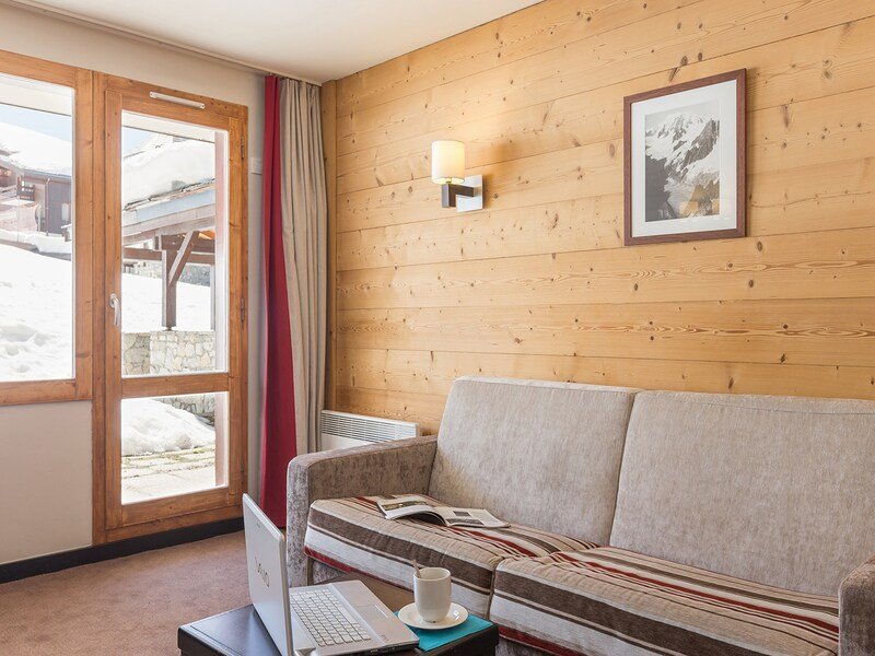 Studio 2 personnes - Vue montagne  - Pierre & Vacances Résidence Le Quartz - Plagne - Belle Plagne