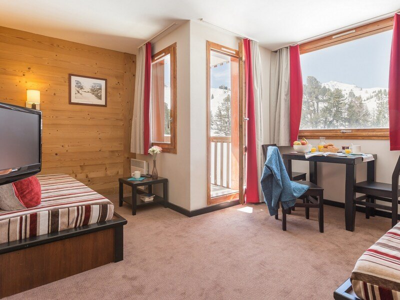 Studio 3 personnes - Vue montagne  - Pierre & Vacances Résidence Le Quartz - Plagne - Belle Plagne