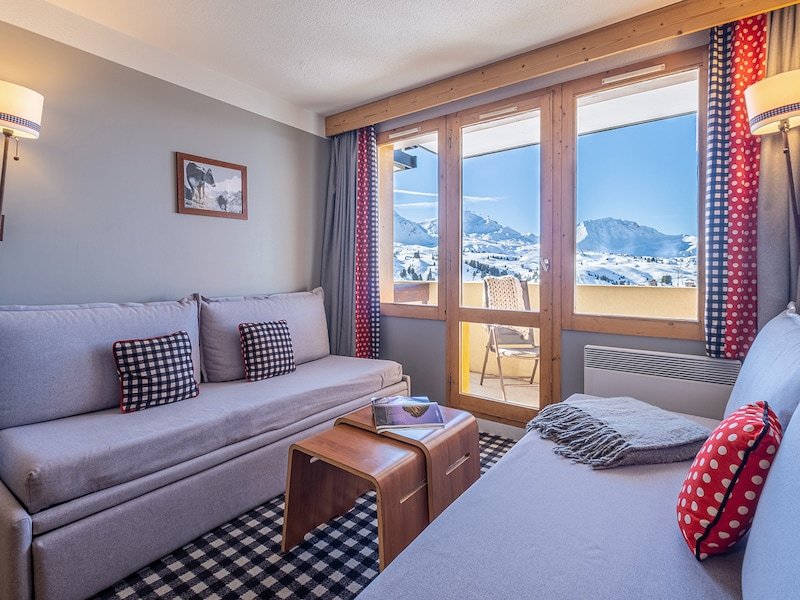 Studio 4 personnes - 1 coin nuit  - Pierre & Vacances Résidence Les Constellations - Plagne - Belle Plagne
