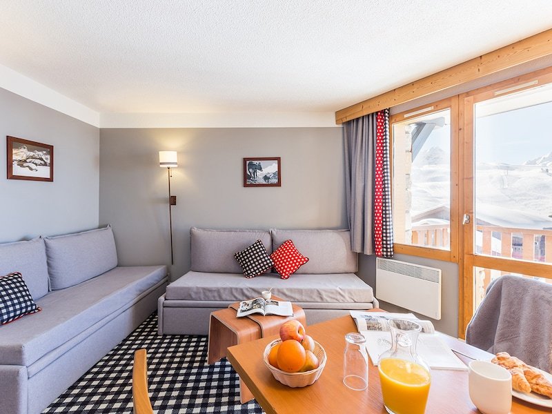 Appartement 6 personnes - 1 chambre + 1 coin nuit  - Pierre & Vacances Résidence Les Constellations - Plagne - Belle Plagne