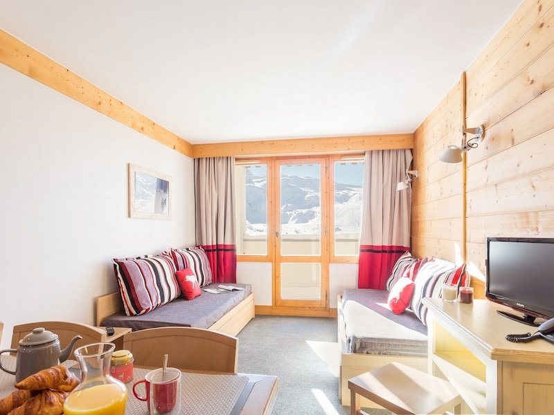 Apartment 7 people - 2 bedrooms - Mountain view - South-facing - Pierre & Vacances Résidence Les Néreïdes - Plagne - Belle Plagne