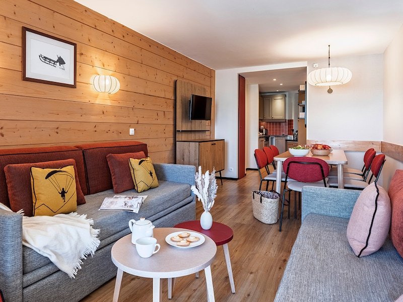 4 Kamers 8 personen - Pierre & Vacances Résidence Le Tikal - Val Thorens