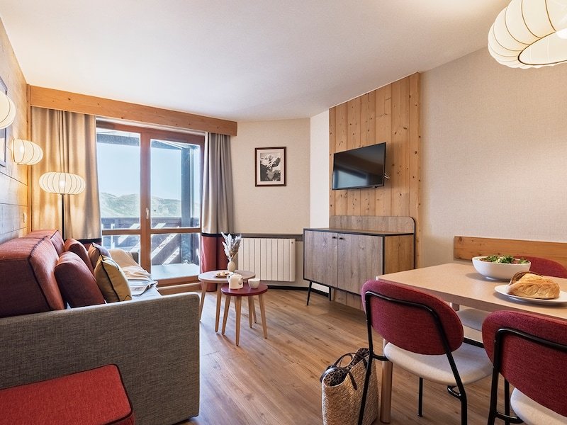 2 Kamers 6 personen - Pierre & Vacances Résidence Le Tikal - Val Thorens