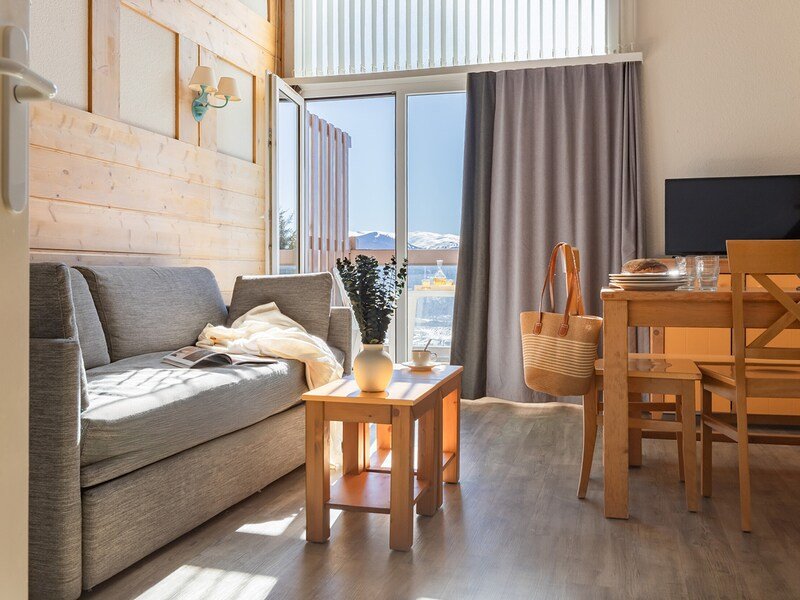 Appartement 7 personnes - 1 chambre + 1 coin nuit + 1 mezzanine  - Pierre & Vacances Résidence Le Pédrou - Font Romeu - Pyrénées 2000