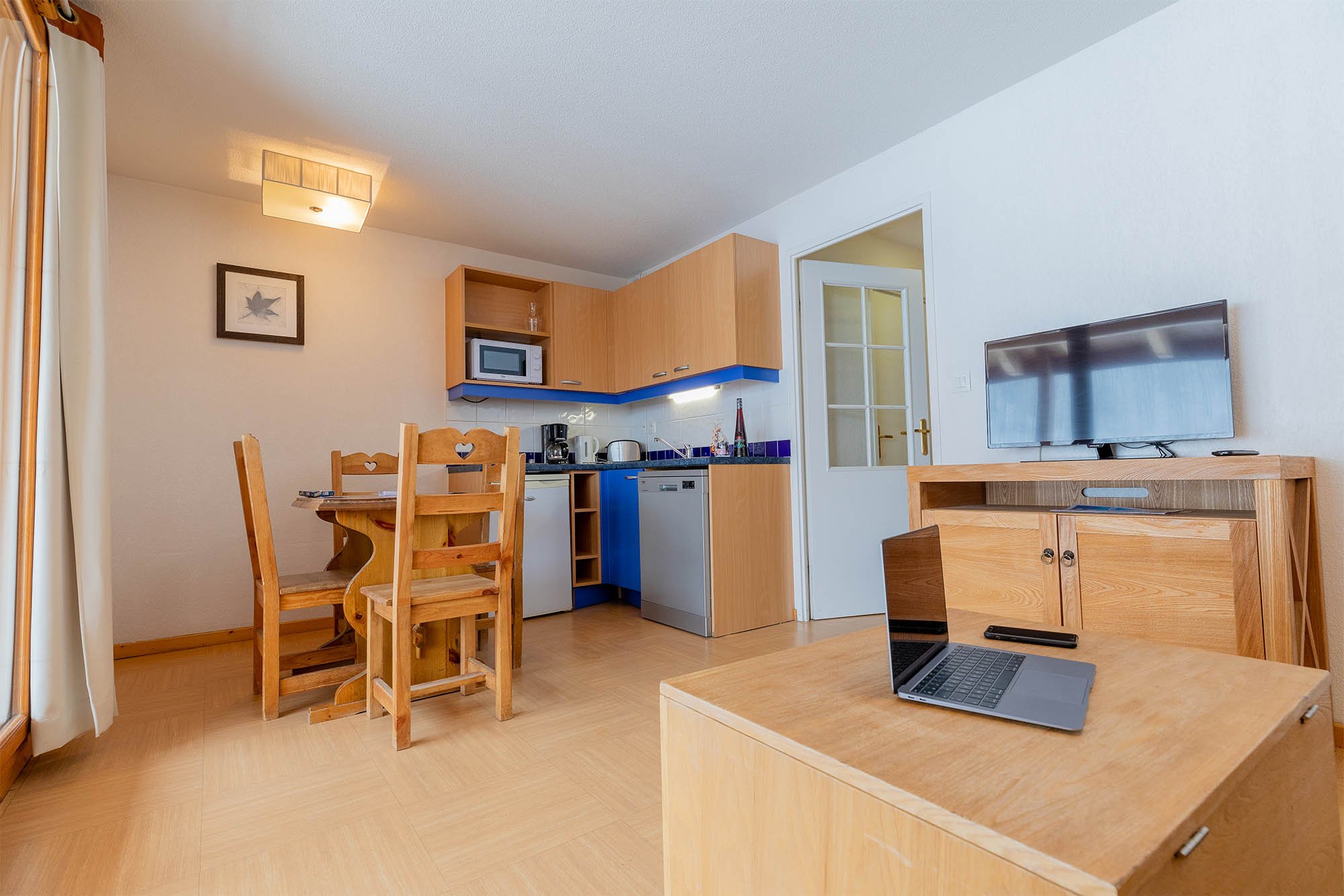 Studio coin montagne voor 4 personen - Résidence Madame Vacances Le Parc des Airelles 3* - Les Orres