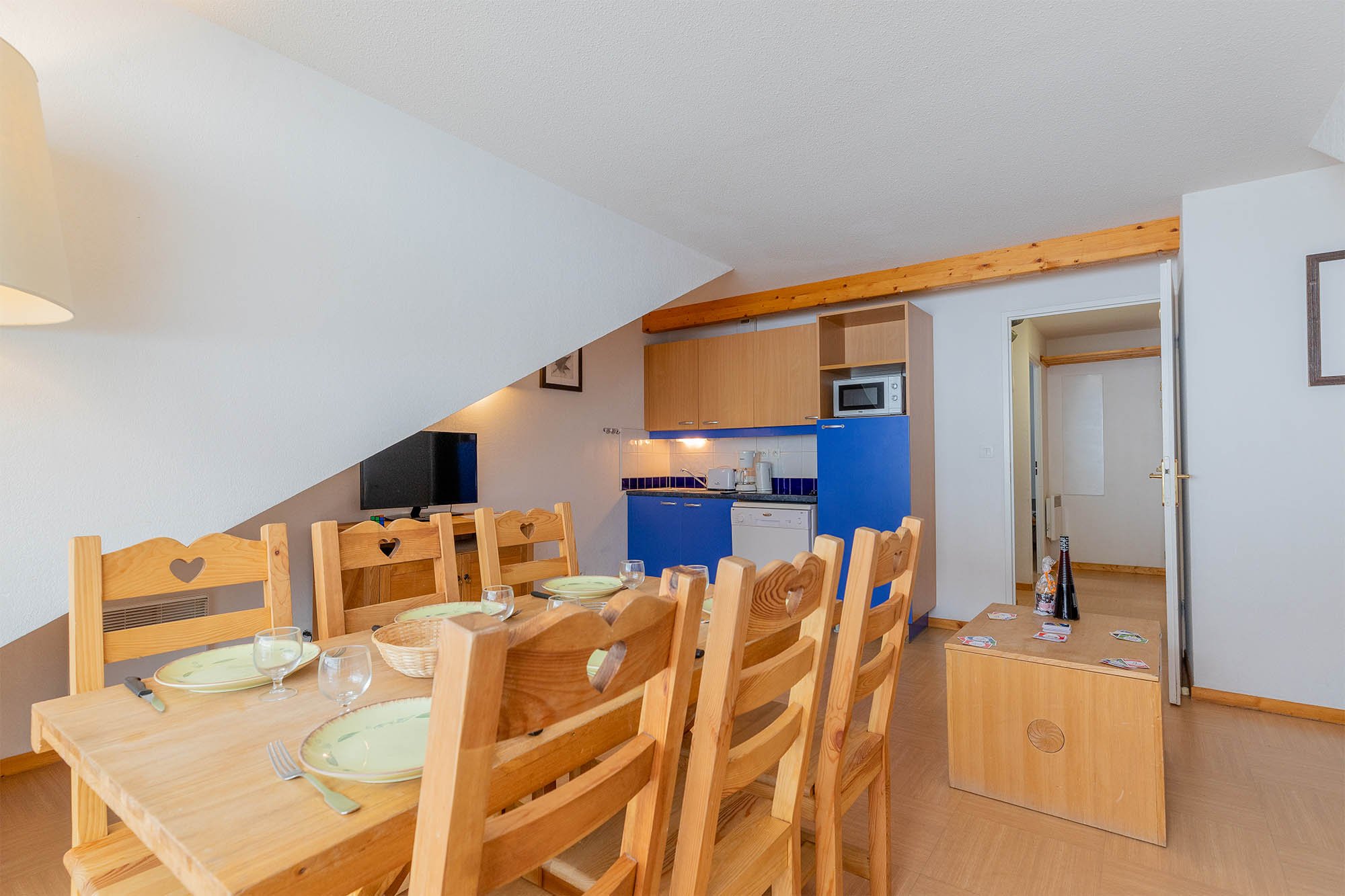 2 Kamers berghoek 7 personen - Résidence Madame Vacances Le Parc des Airelles 3* - Les Orres
