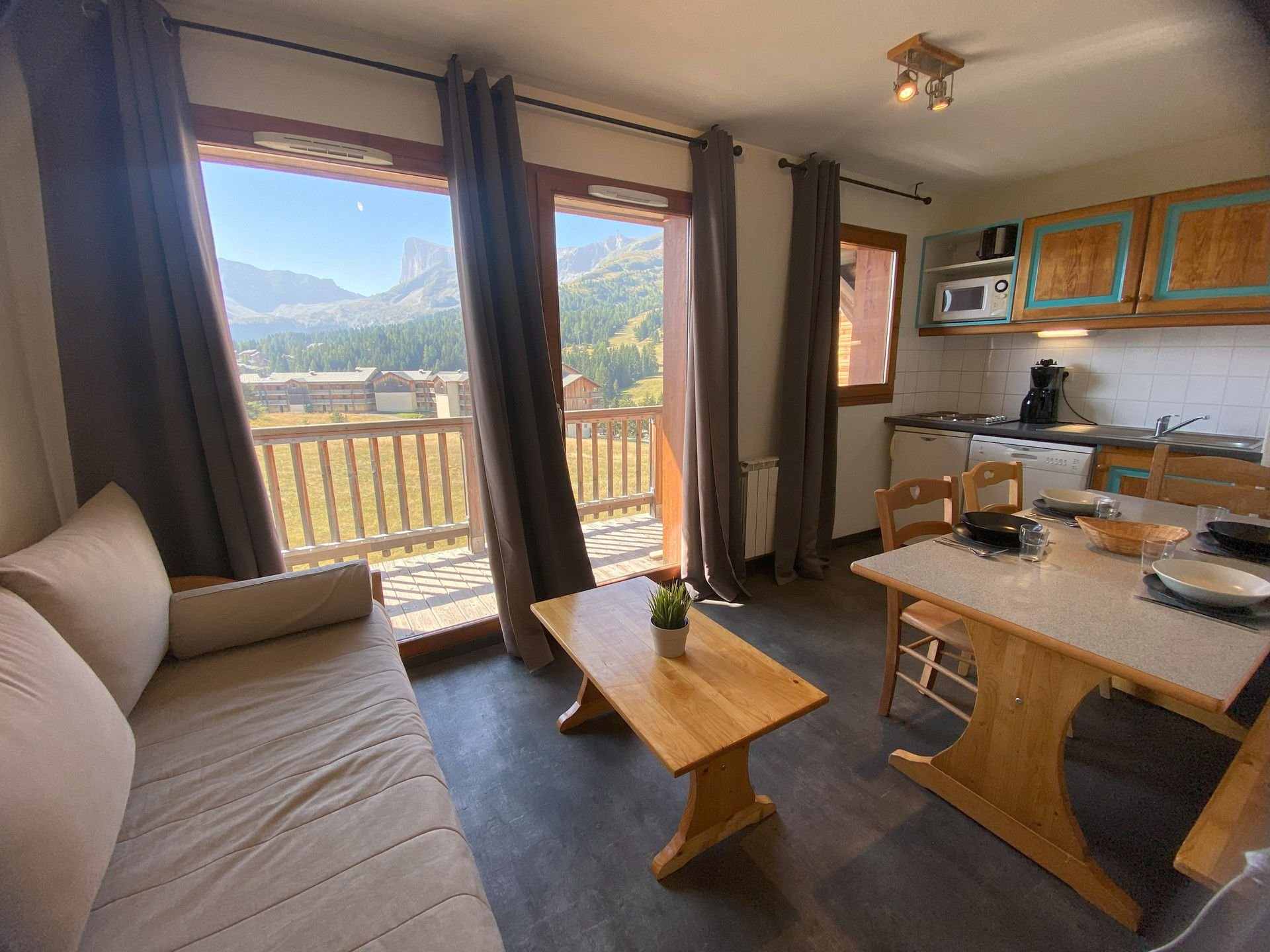 2-room apartment for 6 people Comfort - LES CHALETS DE SUPERD DAUPHINELLE - Superdévoluy