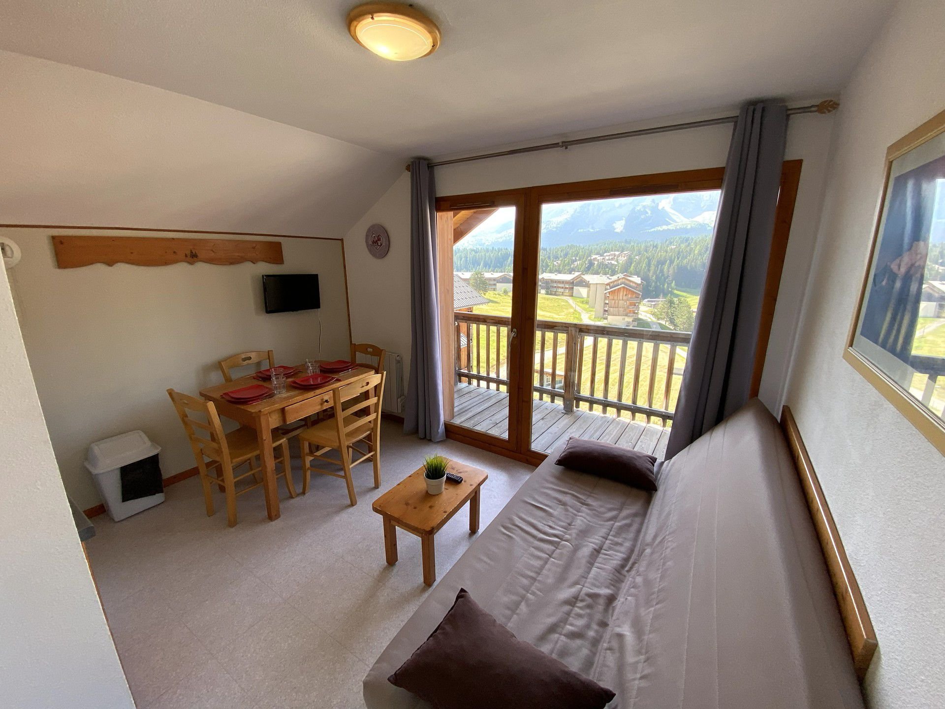 2 rooms / 2 room cabin 4 people Comfort - LES CHALETS DE SUPERD FRAXINELLE - Superdévoluy