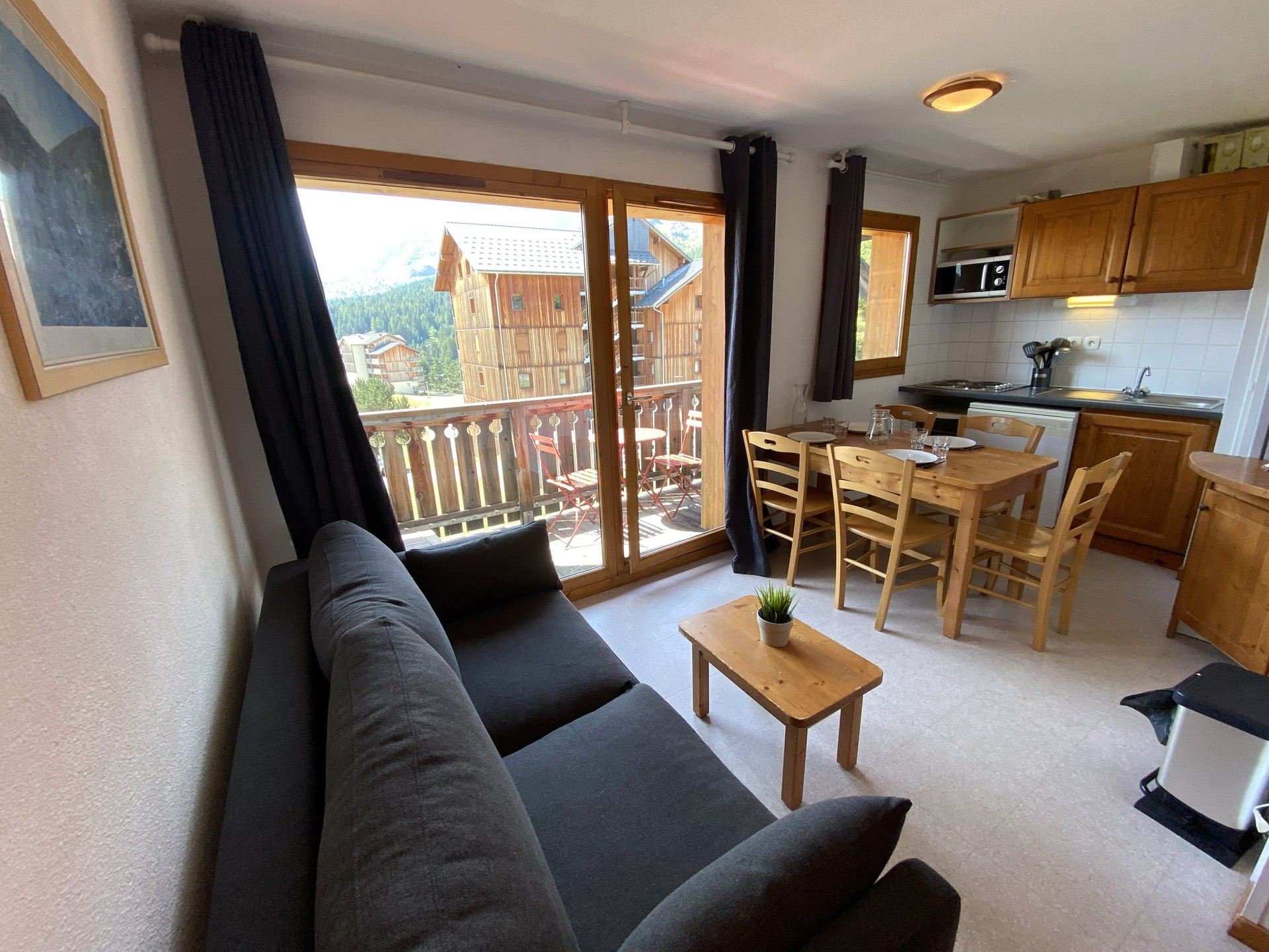 2 kamers 6 personen Comfort - LES CHALETS DE SUPERD HELIANTHEME - Superdévoluy