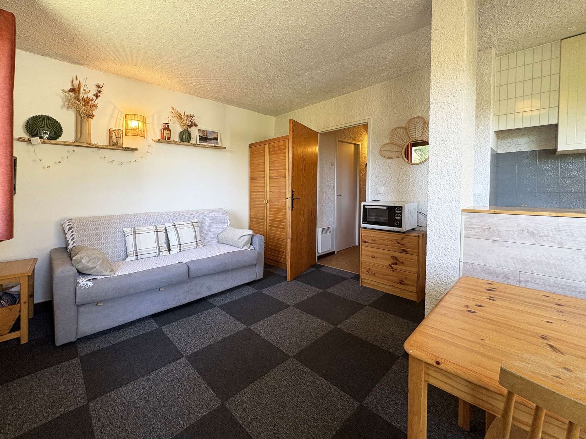 Studio 4 personnes - Appartement La Seille 422 - Les Orres