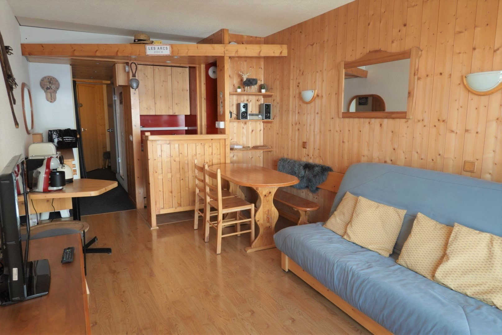 Studio for 4 people Comfort - Appartements RESIDENCE HOTEL AIGUILLE ROUGE - Les Arcs 2000