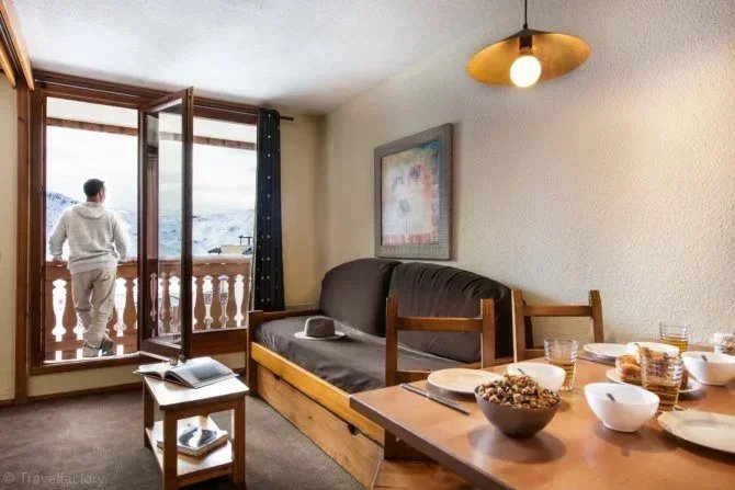 Appartement 8 Personnes Mezzanine Privilège - Eearly Booking - Résidence Le Cheval Blanc 3* - Val Thorens