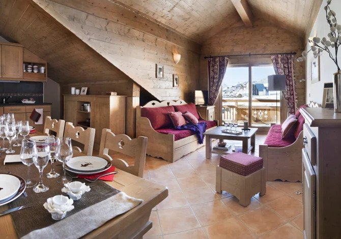 4 Rooms 8 people NANR - Résidence CGH & SPA - Résidence Le Chalet des Dolines 4* - Montgenèvre