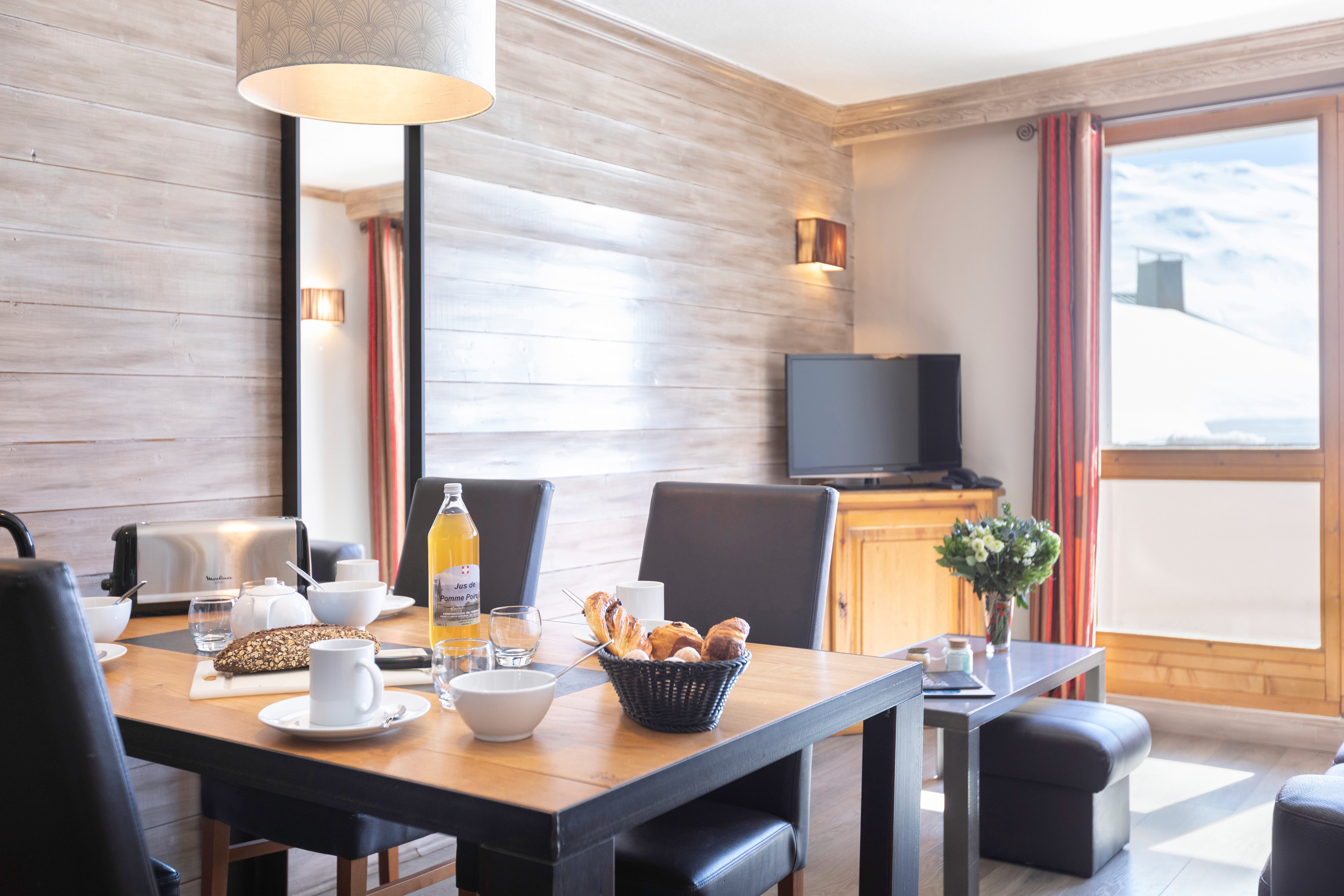 3 Rooms 4 People - Résidence Hermine 4* - Val Thorens