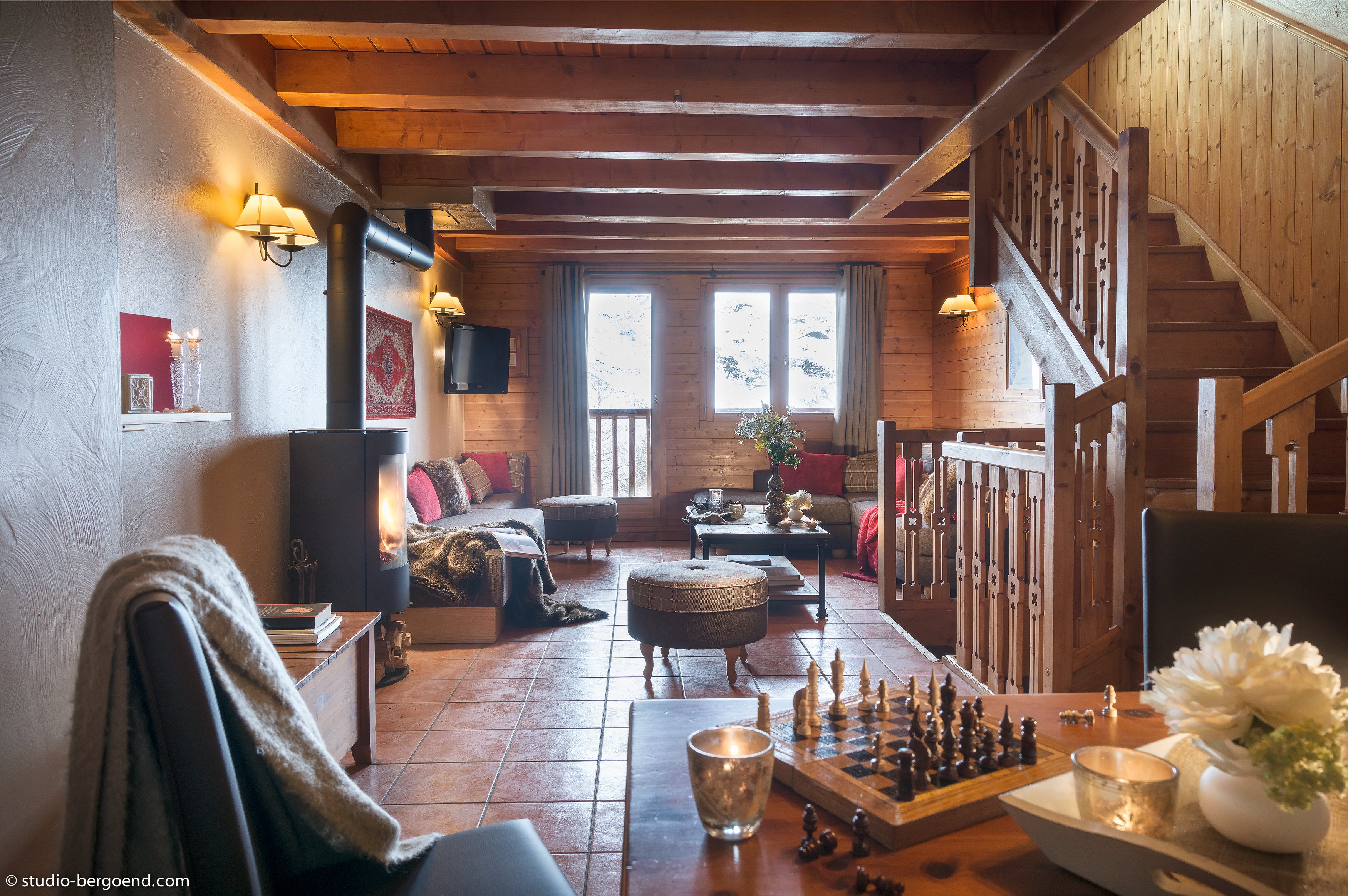 6 Rooms 10 people with sauna NANR - Résidence Le Hameau de la Sapinière 3* - Les Menuires Reberty 1850