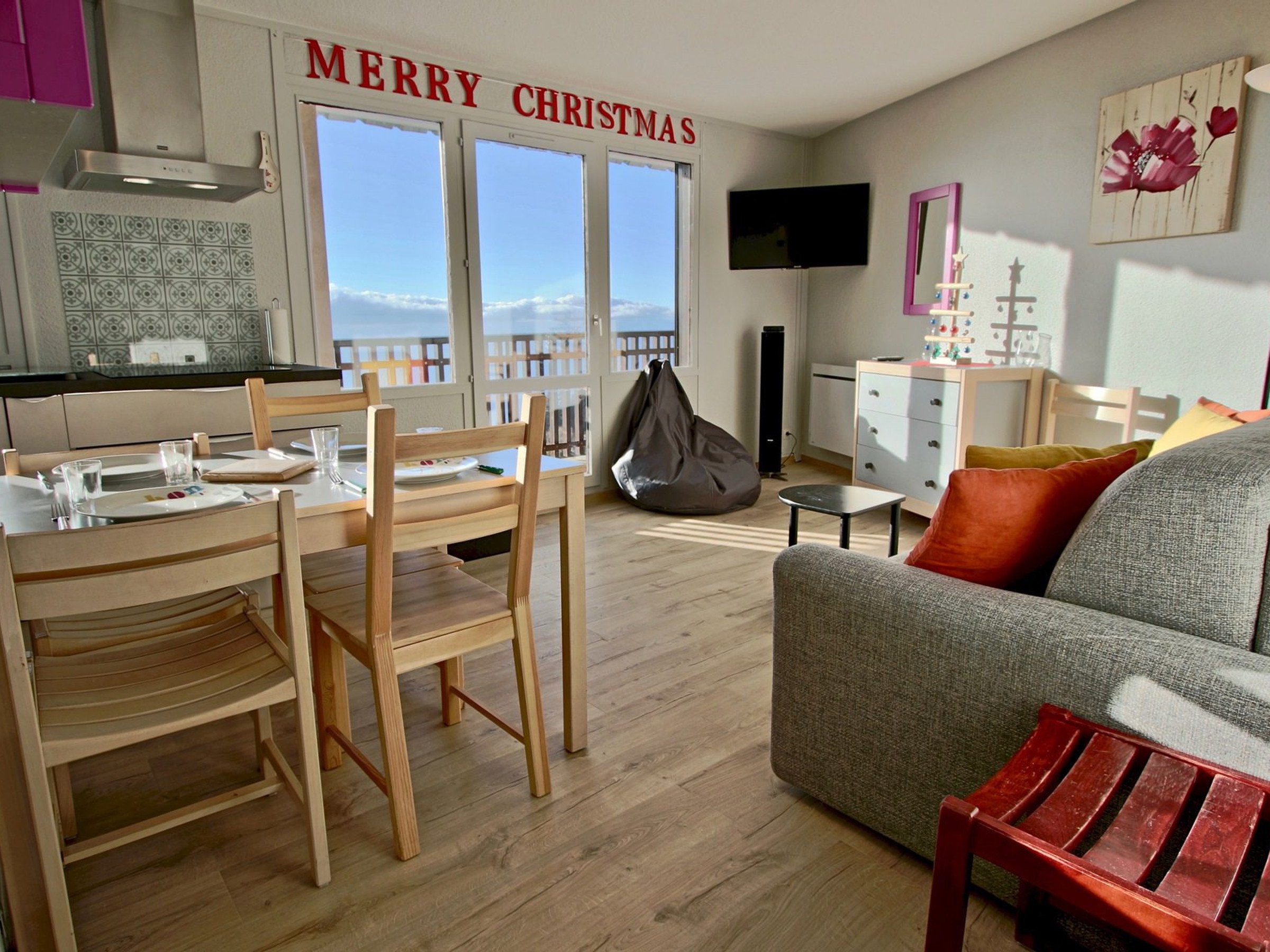 Appartement Chamrousse, 2 pièces, 6 personnes - Charmant 2 pièces avec parking couvert et superbe vue, à Chamrousse FR-1-340-157 - Chamrousse