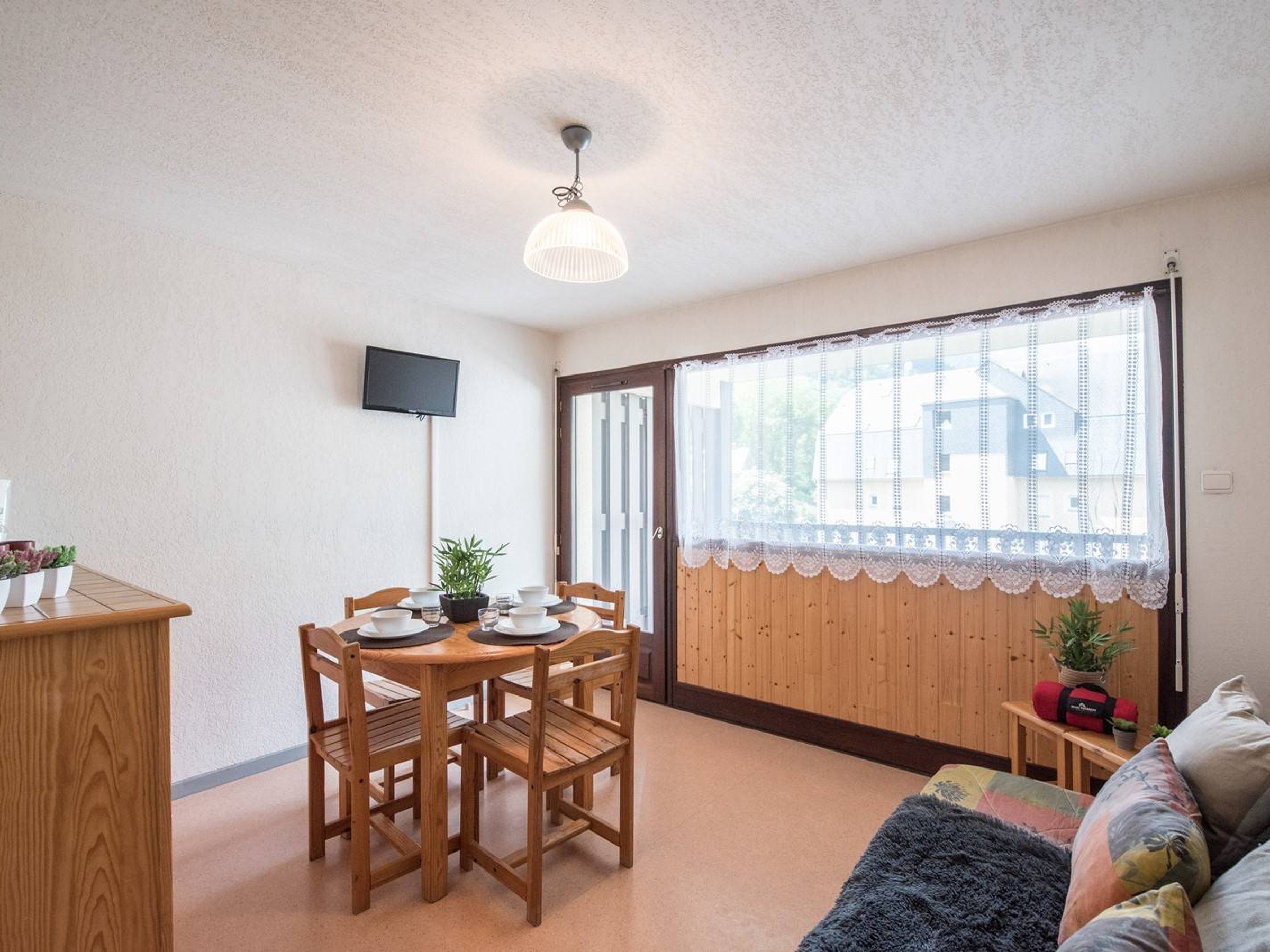 Appartement 2 pièces 6 personnes avec balcon - Résidence PORTES DU SOLEIL B - Saint Lary Soulan
