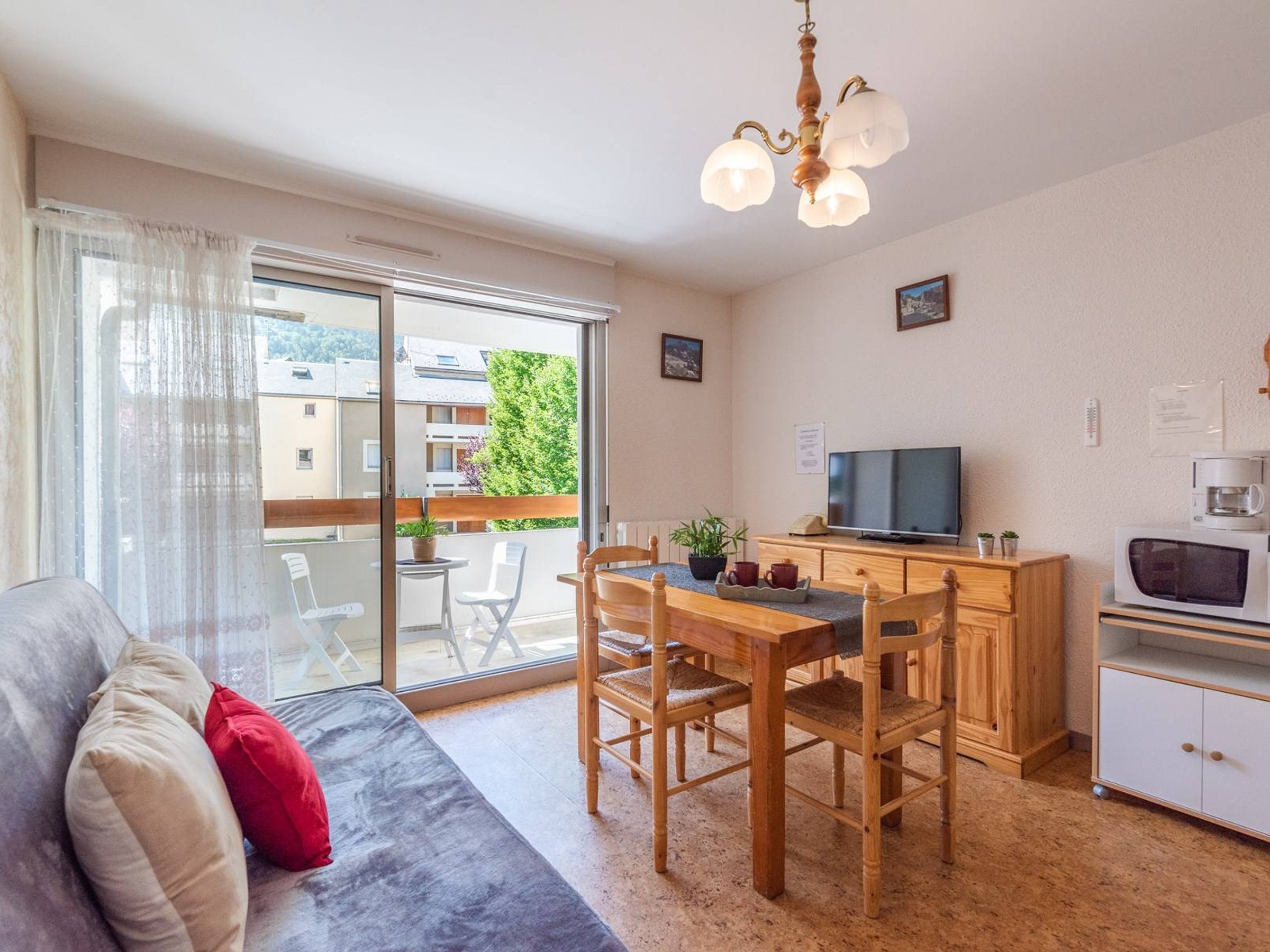 Appartement 2 pièces 4 personnes avec balcon - Résidence H.TH.II:BAT.3 - Saint Lary Soulan