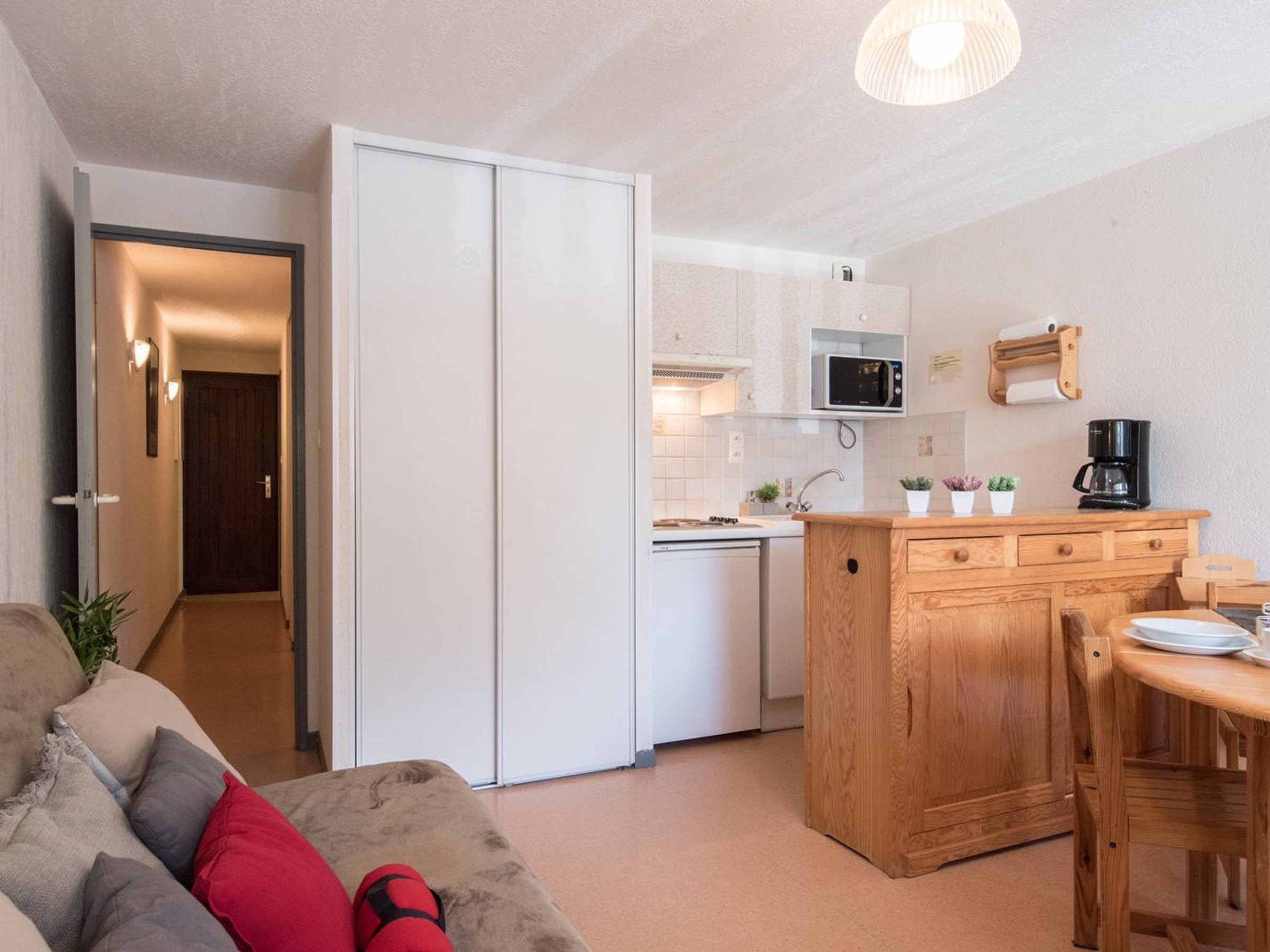 Appartement 2 pièces 6 personnes avec balcon - Résidence PORTES DU SOLEIL B - Saint Lary Soulan