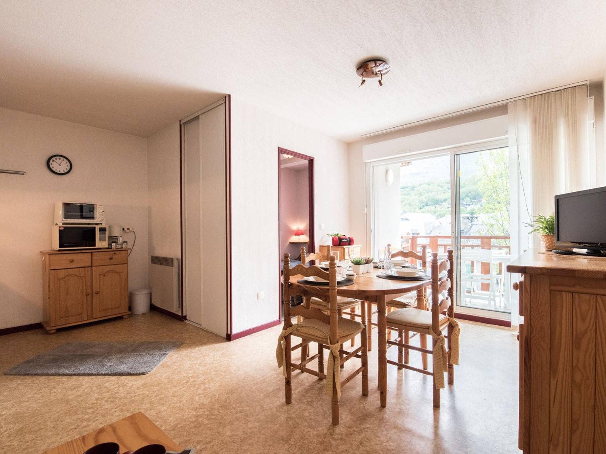 Appartement 2 pièces 4 personnes avec balcon - Résidence ONDINES B/C - Saint Lary Soulan