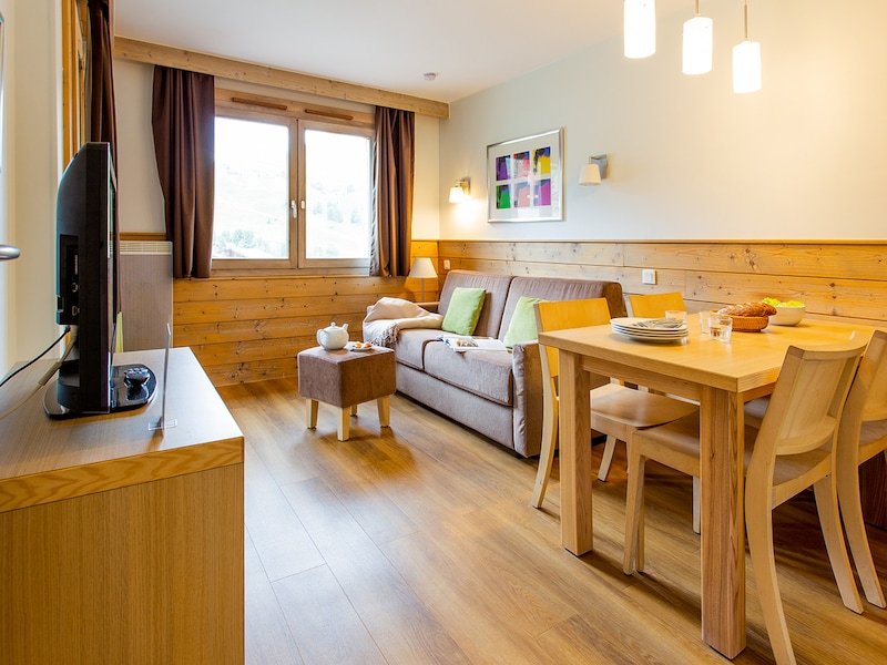 Studio 4 personen - 1 slaaphoek - Pierre & Vacances Résidence Les Gémeaux - Plagne - Belle Plagne