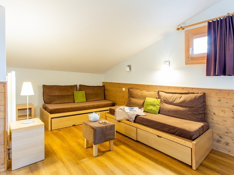 Appartement 7 personen - 1 slaapkamer + 1 slaaphoek - Pierre & Vacances Résidence Les Gémeaux - Plagne - Belle Plagne