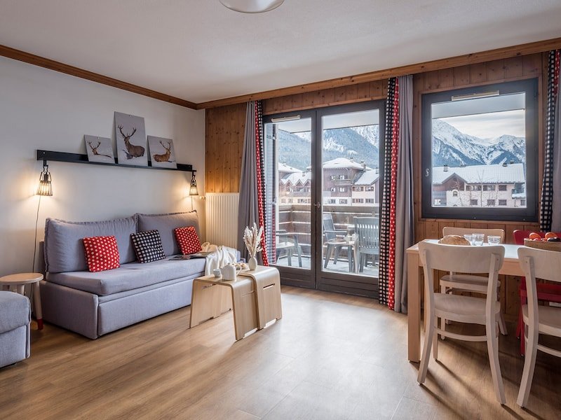 Appartement 7 personnes - 2 chambres - Aiglons  - Pierre & Vacances Résidence La Rivière - Chamonix Sud