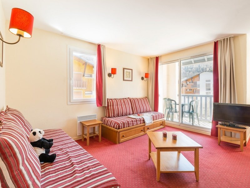 Appartement 8 personnes - 3 chambres - Balcon  - Pierre & Vacances Résidence Les Rives de l'Aure - Saint Lary Soulan