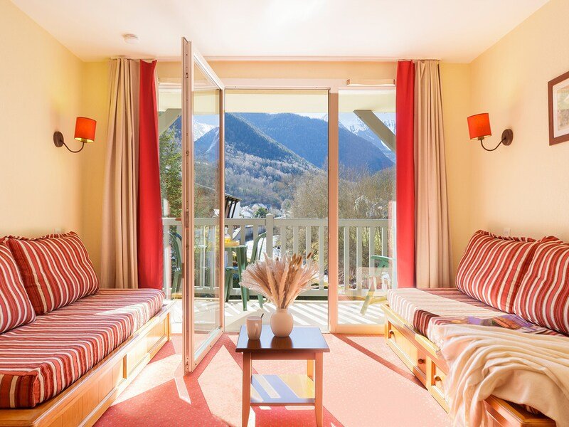 Studio 4 personnes - 1 coin nuit - Balcon  - Pierre & Vacances Résidence Les Rives de l'Aure - Saint Lary Soulan