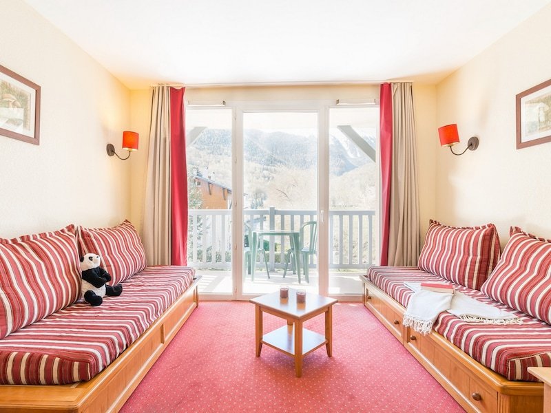 Studio 4 personnes - 1 coin nuit - Balcon  - Pierre & Vacances Résidence Les Rives de l'Aure - Saint Lary Soulan