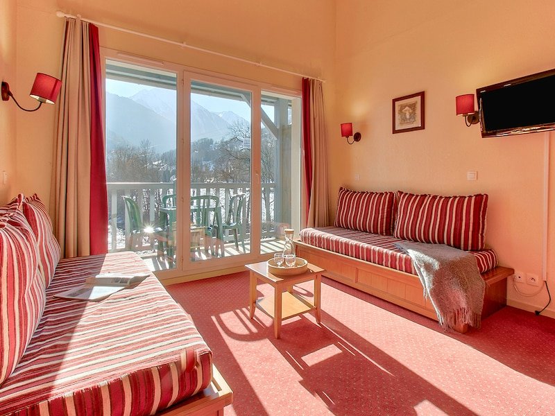 Appartement 6 personnes - 1 chambre + 1 coin nuit - Balcon  - Pierre & Vacances Résidence Les Rives de l'Aure - Saint Lary Soulan