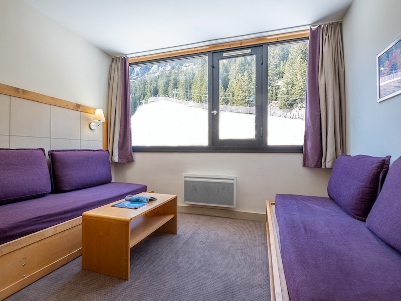 Apartment 6 persons - 2 bedrooms - Pierre & Vacances Résidence La Forêt - Flaine Forêt 1700