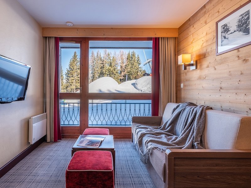 Appartement 4 personnes - 1 chambre  - Pierre & Vacances Résidence Le Belmont - Les Arcs 1800