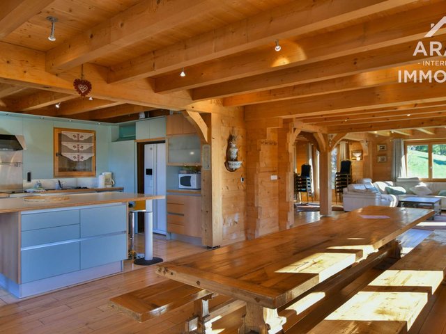 Chalet 11 pièces 18 personnes avec terrasse - Le Grand Bornand