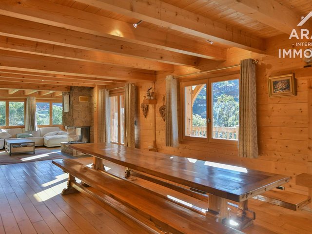 Chalet 11 pièces 18 personnes avec terrasse - Le Grand Bornand