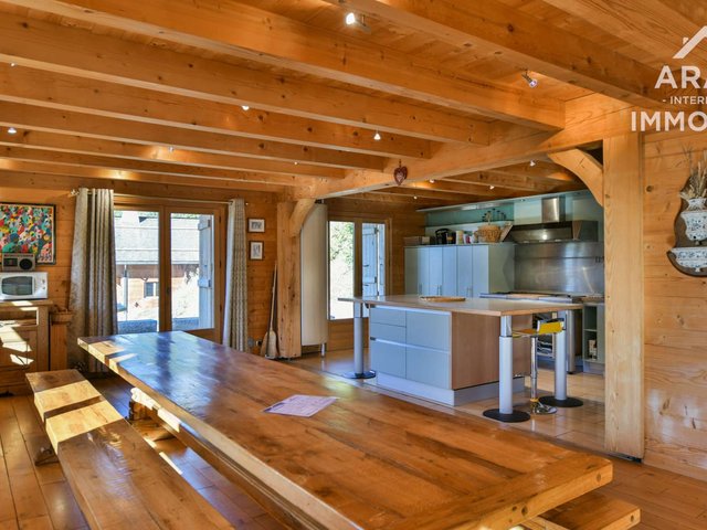 Chalet 11 pièces 18 personnes avec terrasse - Le Grand Bornand