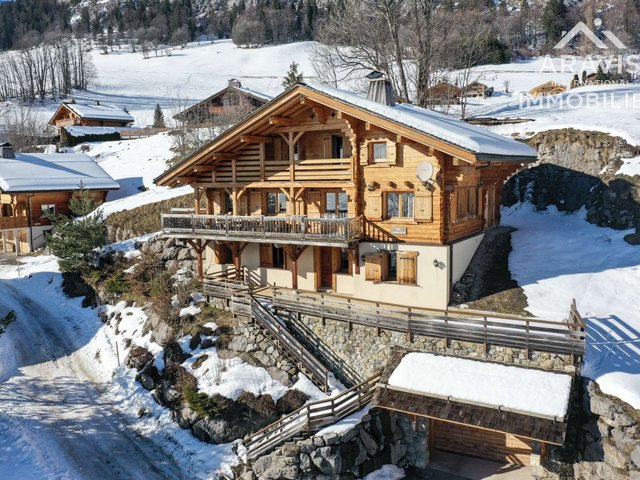 Chalet 11 pièces 18 personnes avec terrasse - Le Grand Bornand
