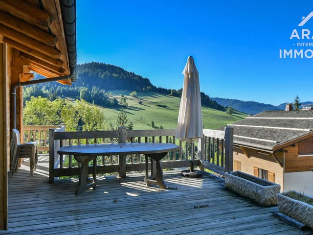 Chalet 11 pièces 18 personnes avec terrasse - Le Grand Bornand