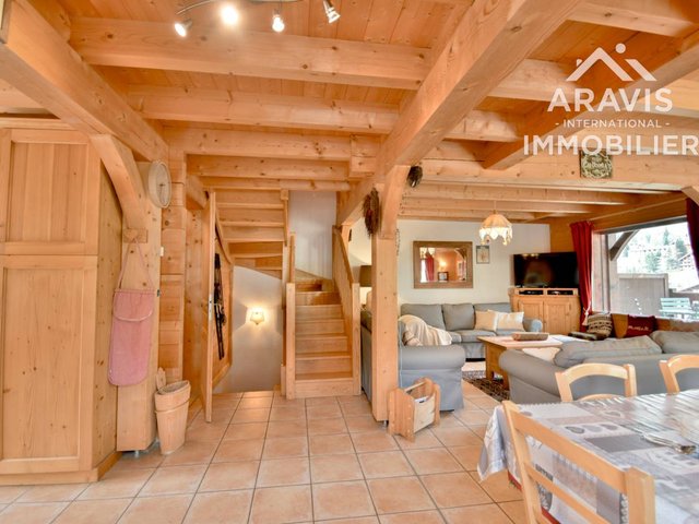 Chalet 8 pièces 16 personnes avec terrasse - Le Grand Bornand