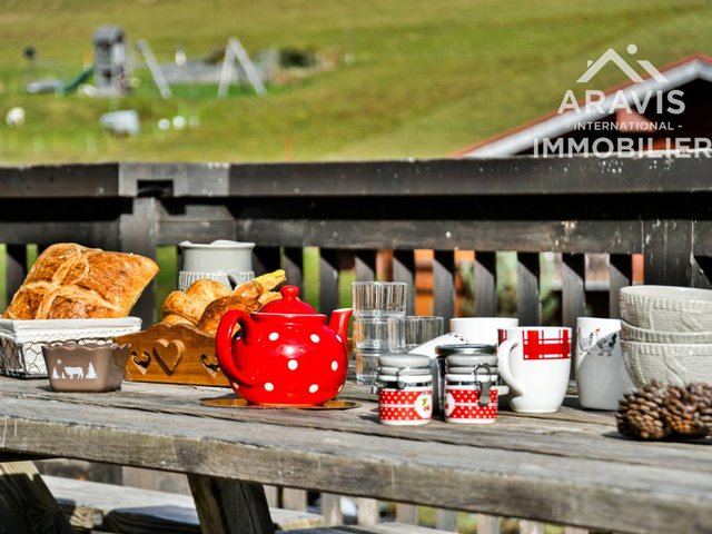 Chalet 8 pièces 16 personnes avec terrasse - Le Grand Bornand