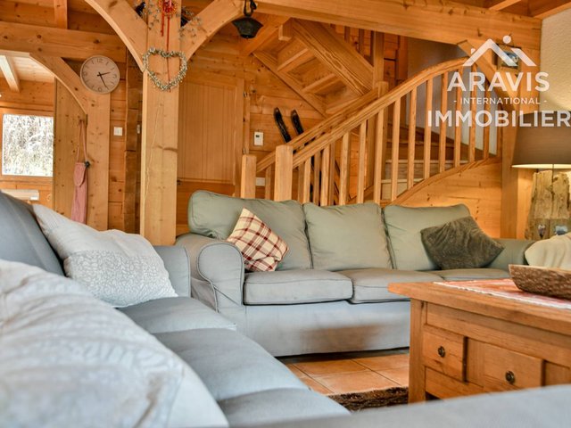 Chalet 8 pièces 16 personnes avec terrasse - Le Grand Bornand