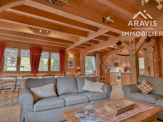 Chalet 8 pièces 16 personnes avec terrasse - Le Grand Bornand