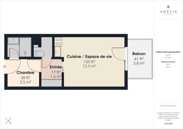 Appartement Belvedere BEL310 - La Rosière