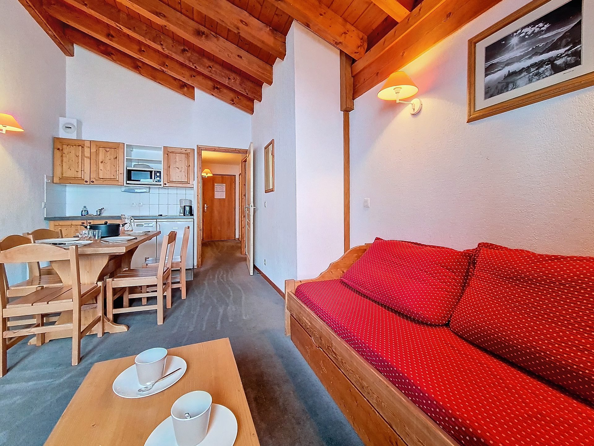 3 Pièces 6 personnes Confort - Appartements VALMONTS B - Les Menuires Bruyères
