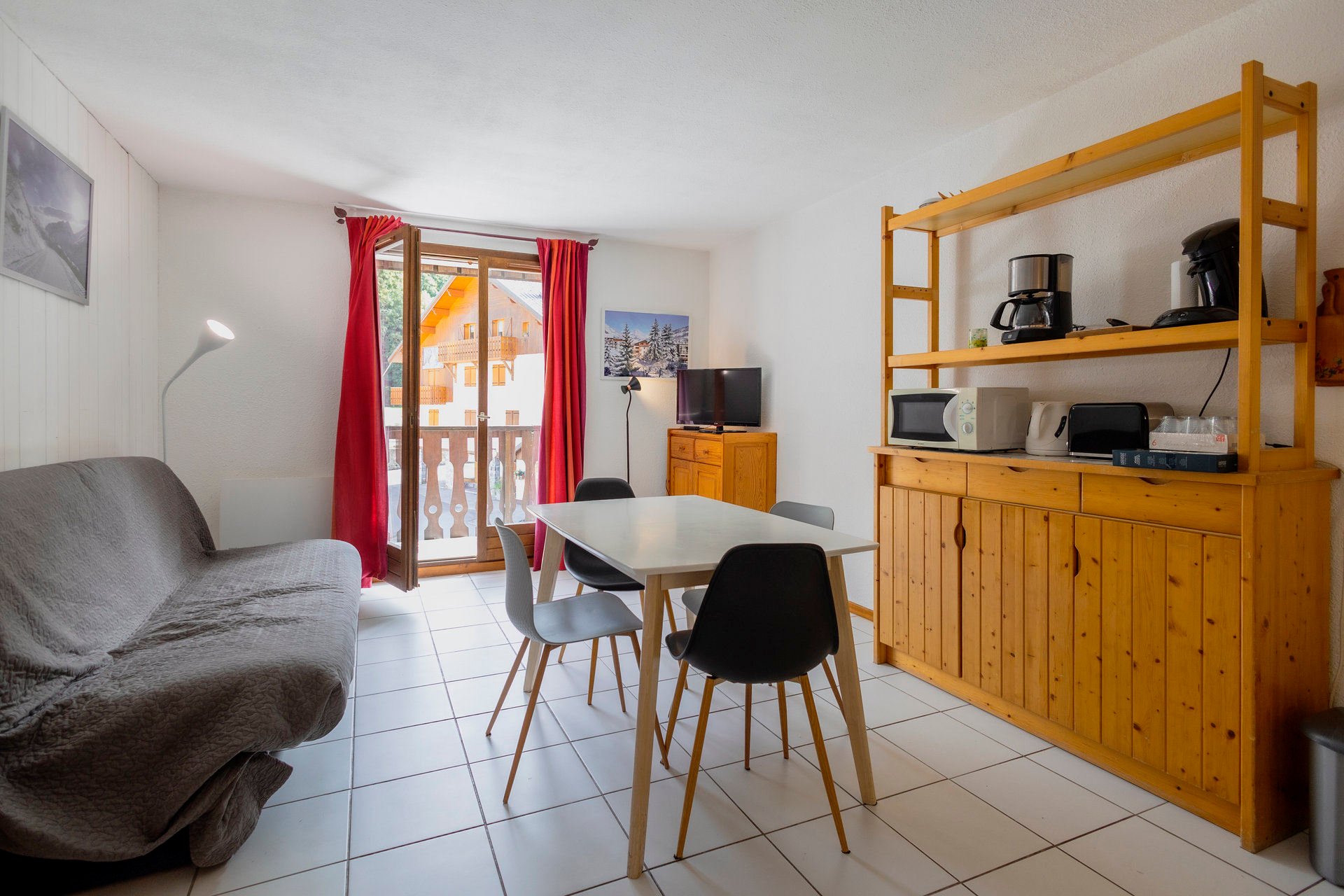 2 kamers 4 personen Classiek - Appartements RESIDENCE TIGNY - Valloire