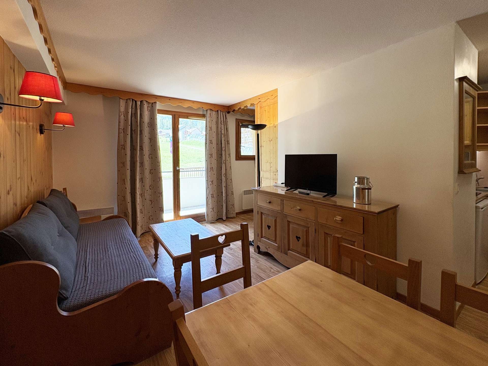 2 Kamers 6 personen - Appartement Les Eglantines 810 - Les Orres