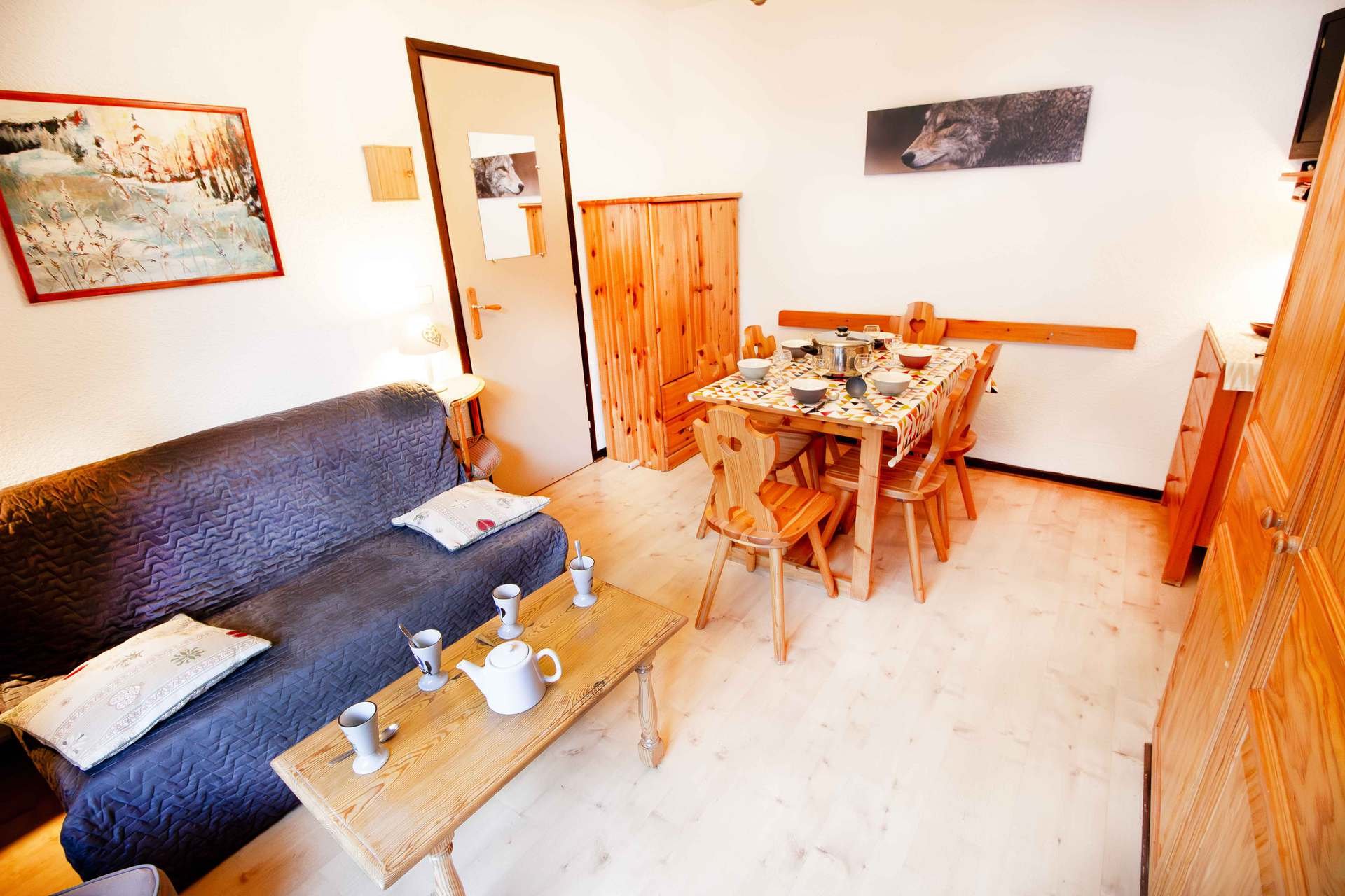 2 rooms 6 people Comfort - Appartements LES PORTES DE LA VANOISE - La Norma