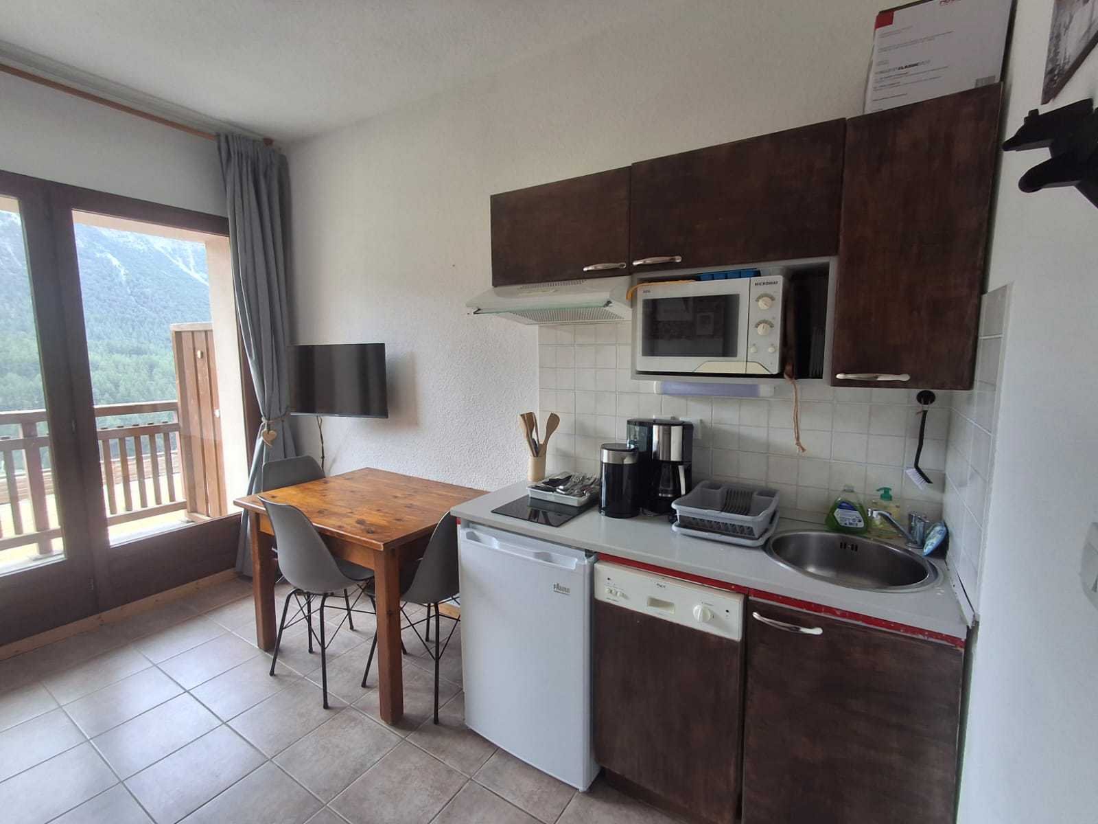 Studio 4 persons Comfort - Appartements PLEIN SOLEIL - Montgenèvre